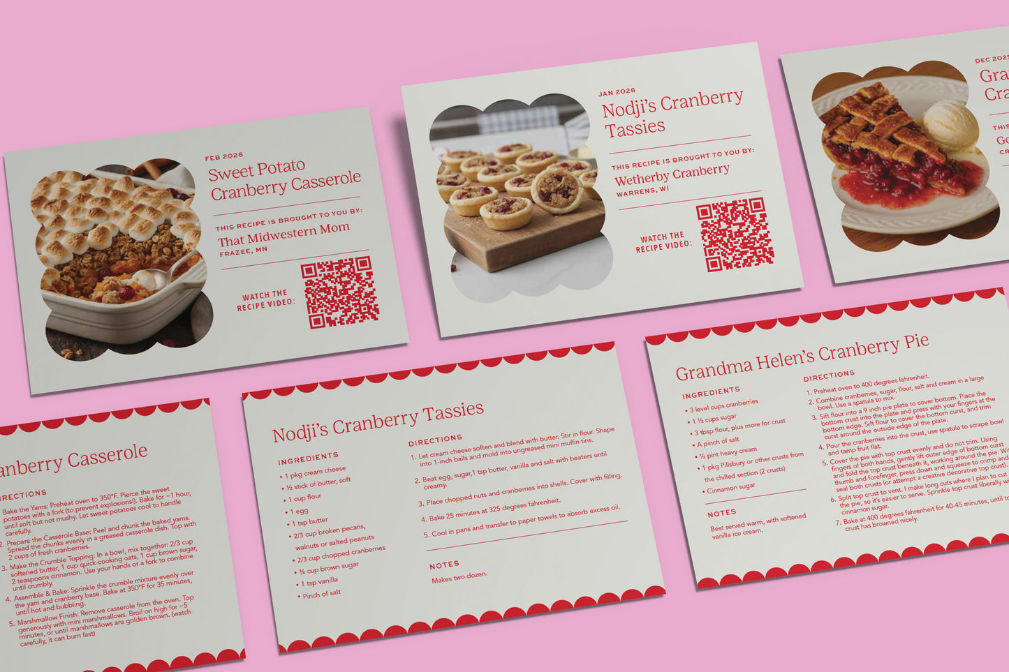 2026 Cranberry Calendar