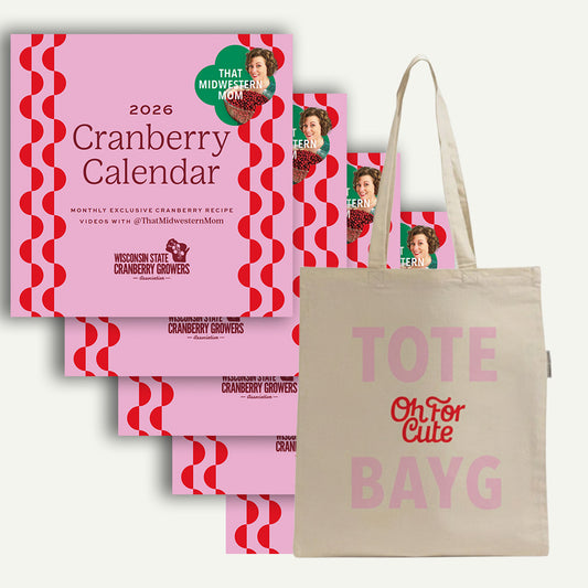 5 Cranberry Calendars w/FREE Tote BAYG!